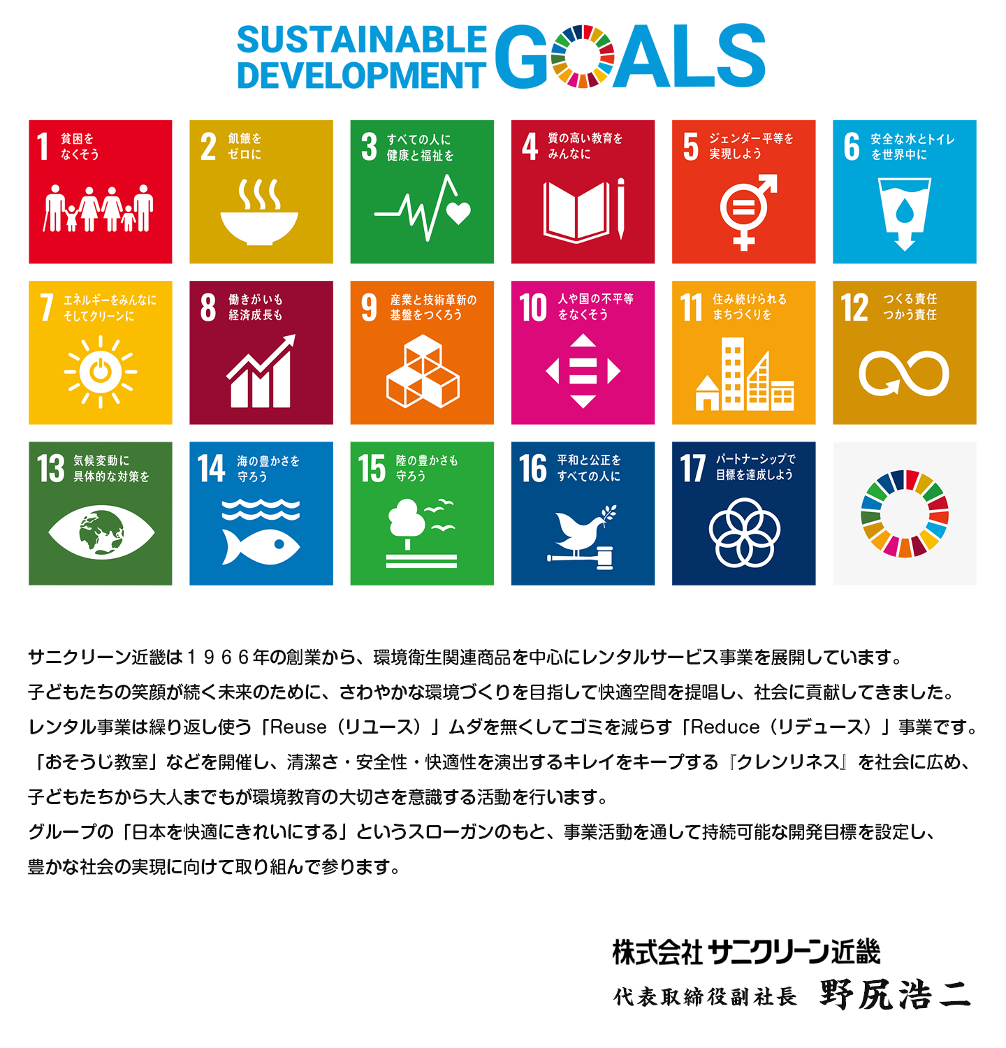 サニクリーン近畿SDGS